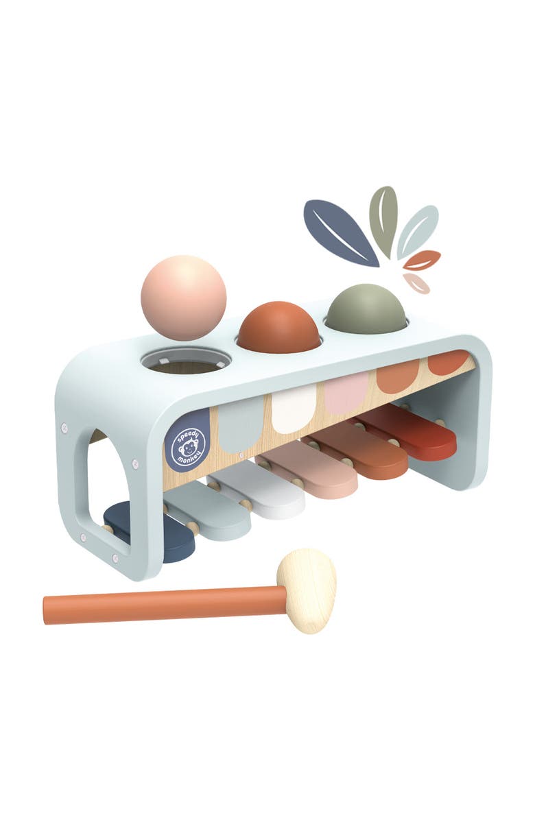 Speedy Monkey Xylo Bench, Alternate, color, Multi