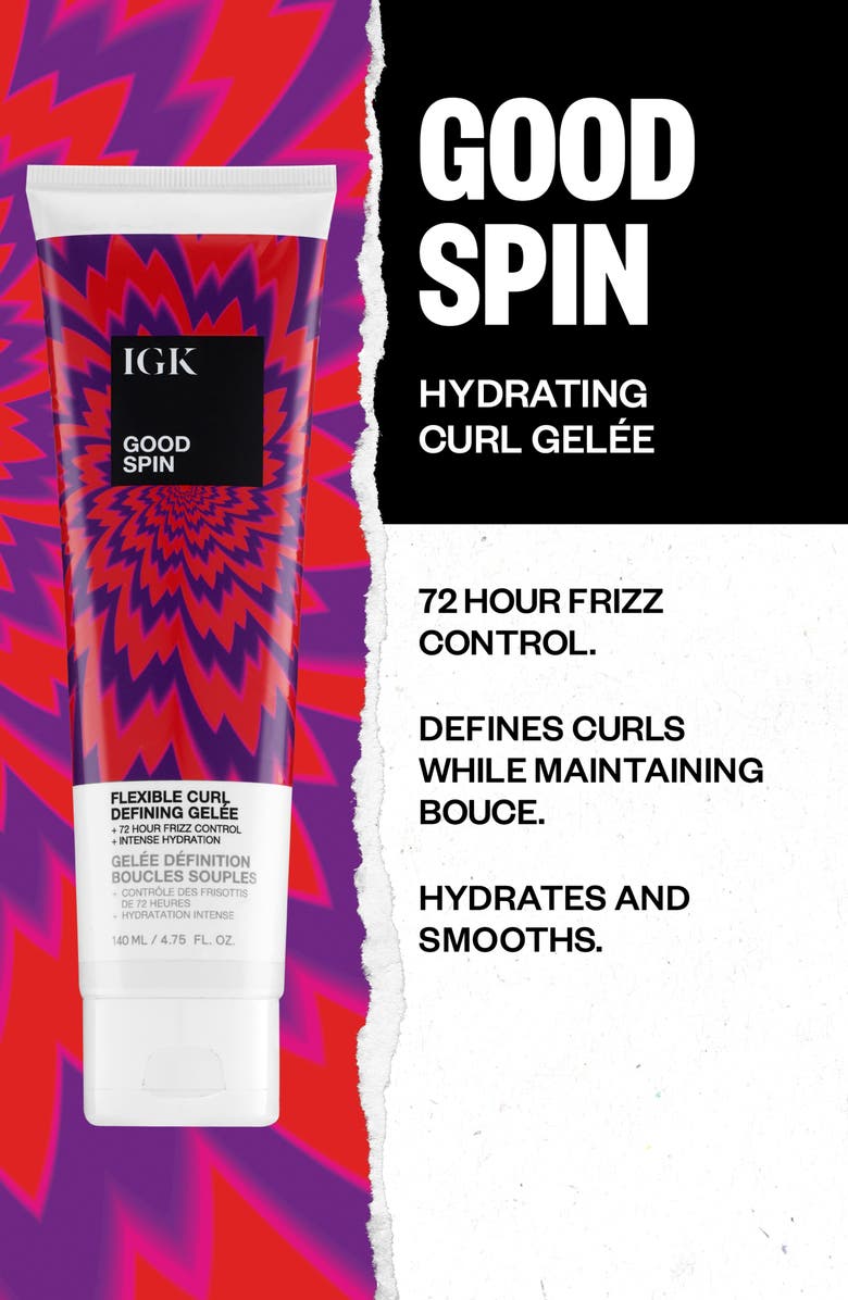 IGK Good Spin Curl Gelée, Alternate, color,