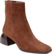 Linea Paolo Sage Square Toe Bootie