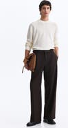 H&M Loose Fit Tailored Trousers
