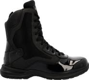 Rocky 8" Black Side Zip Public Service Boot