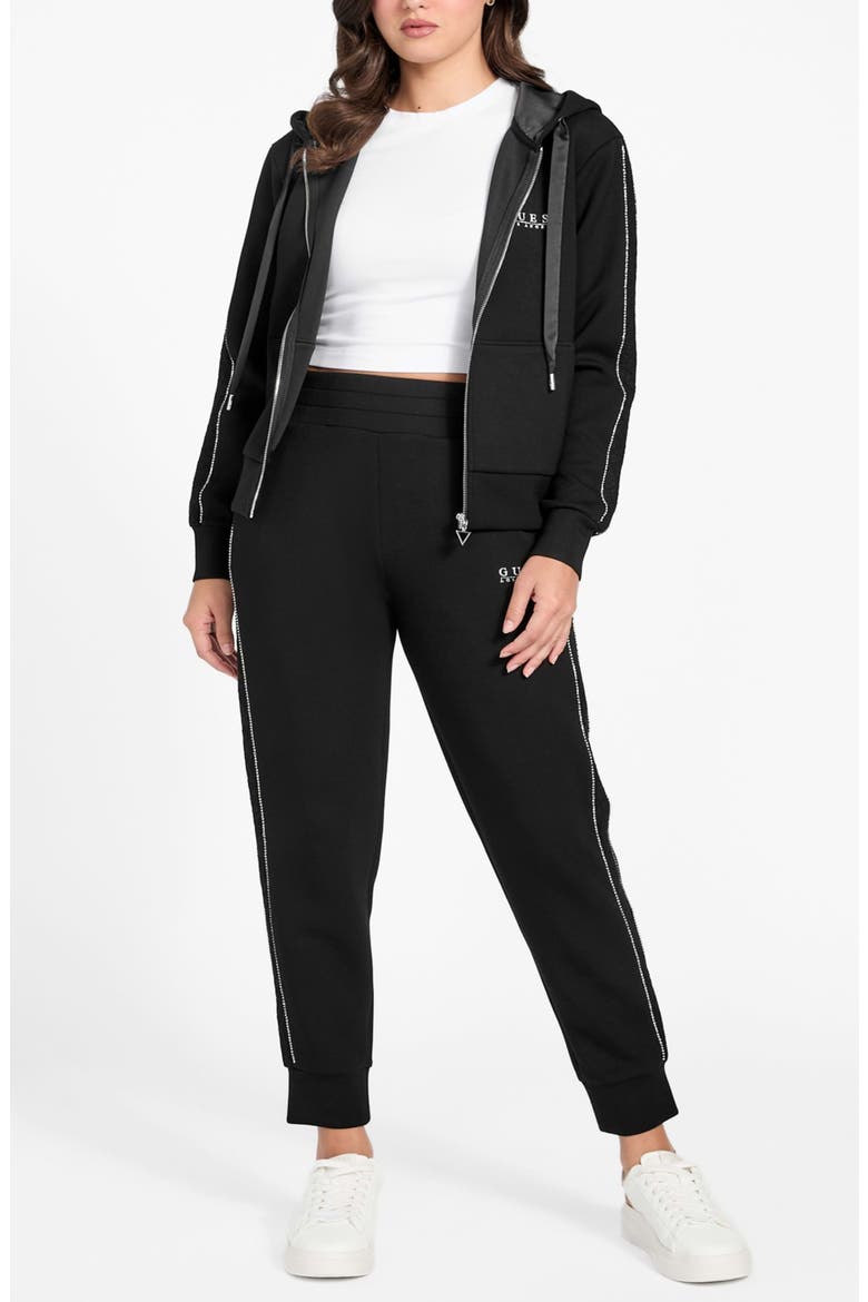New Victoire Scuba Joggers, Alternate, color, BLACK