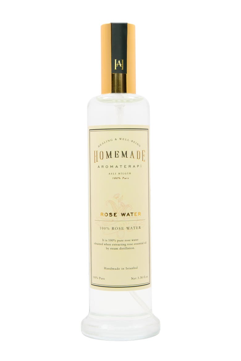 Pure Hydrating Refreshing Rose Water Face Mist, Main, color, Clear