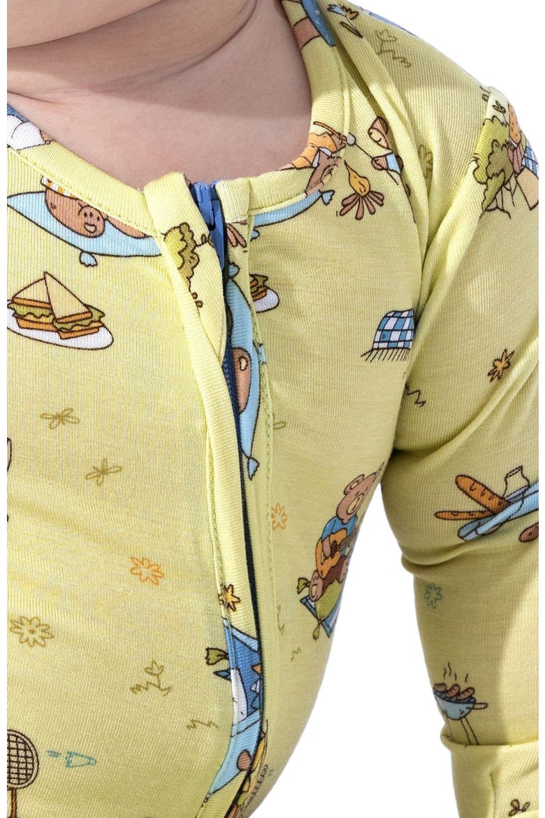 Kids' Teddy Bear Picnic Set of 2 Piece Pajamas, Alternate, color, Teddy Bear Picnic