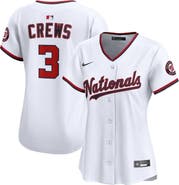 Nike Women's Nike Dylan Crews White Washington Nationals Home Limited Player Jersey