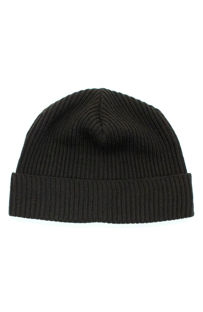 Portolano Merino Wool Rib Cuff Beanie, Main, color, 