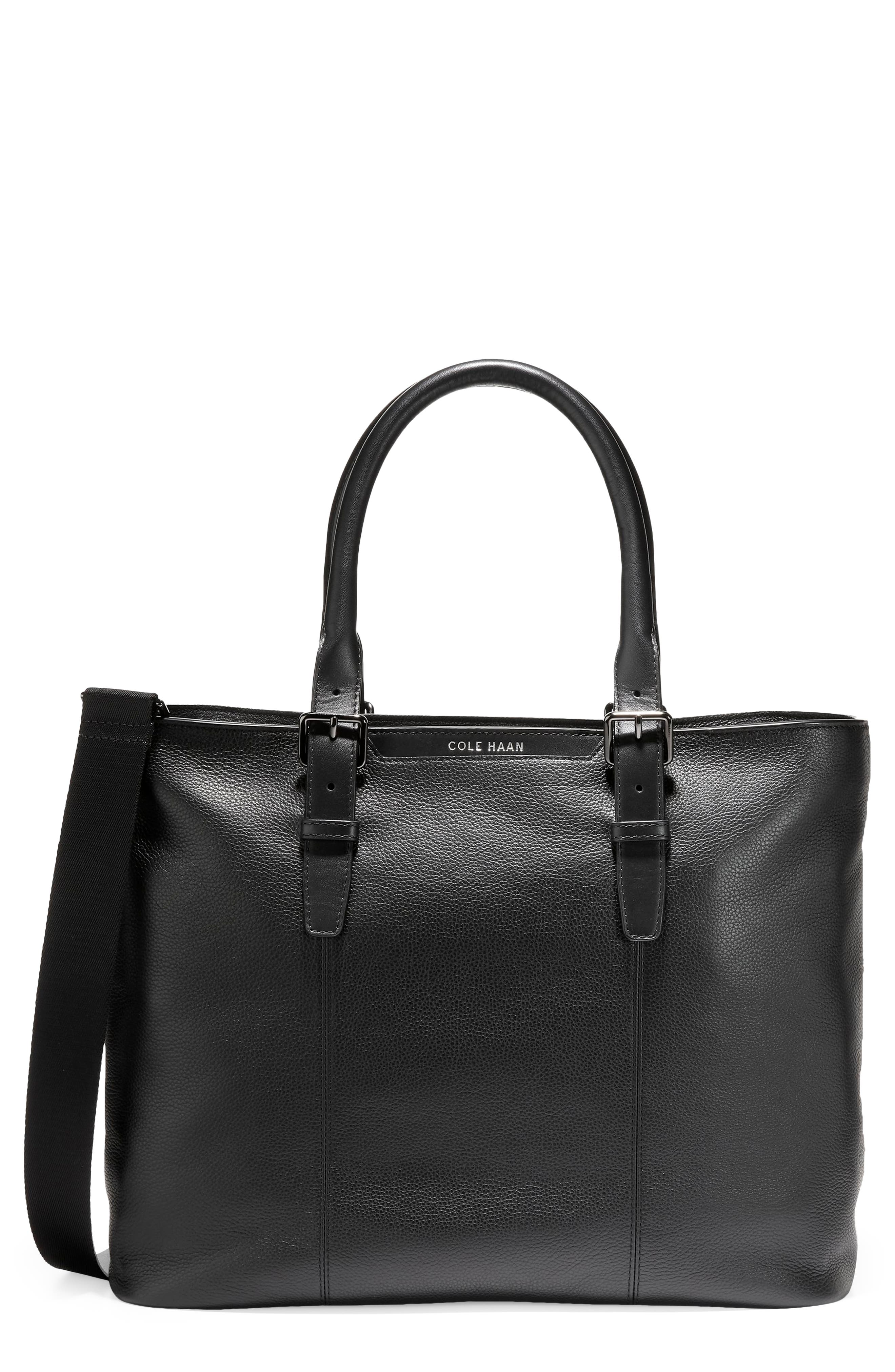 Cole Haan Grand Series Triboro Leather Tote, Main, color, 