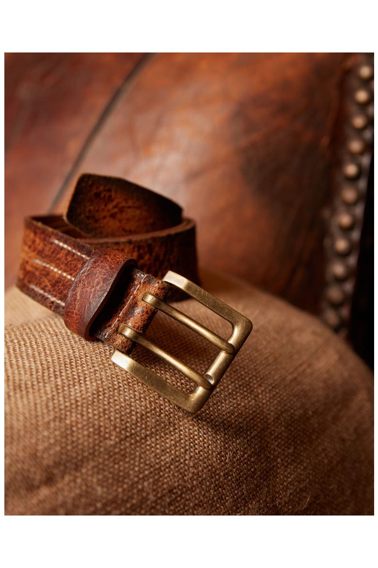 Tasha Leather Belt, Main, color, KAI