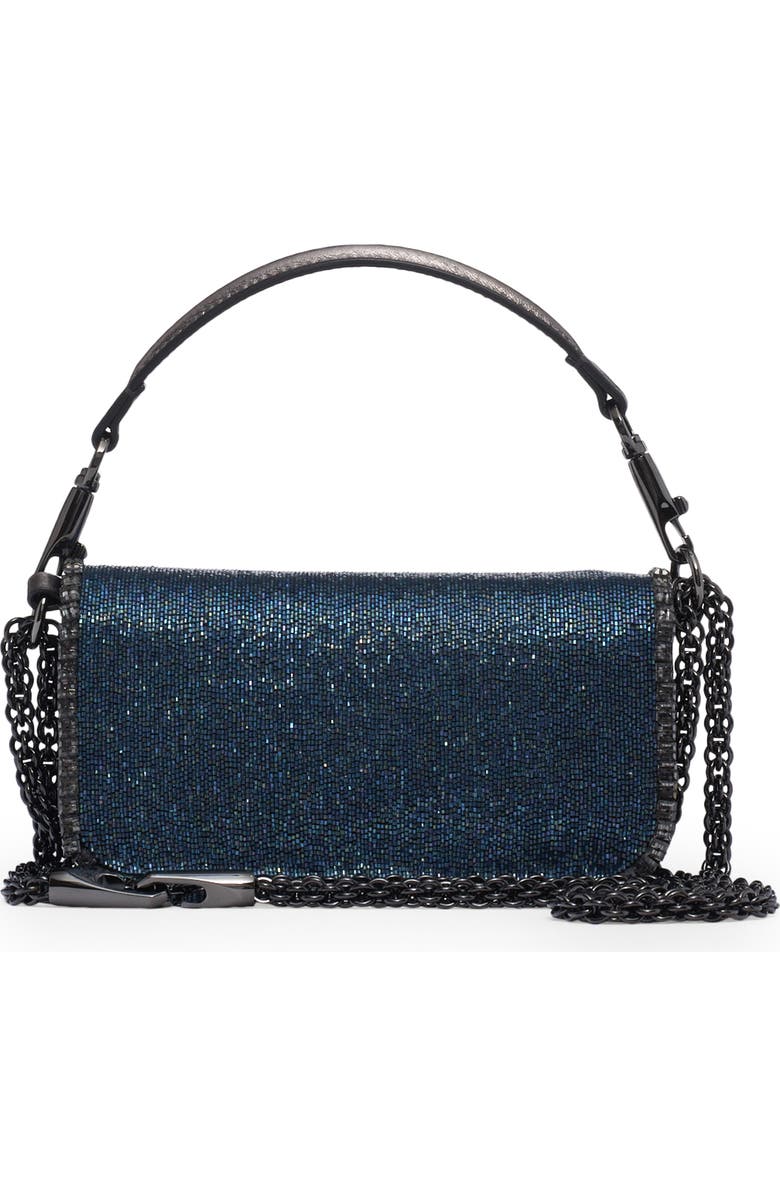 Valentino Garavani Small Locò Beaded Shoulder Bag, Alternate, color,