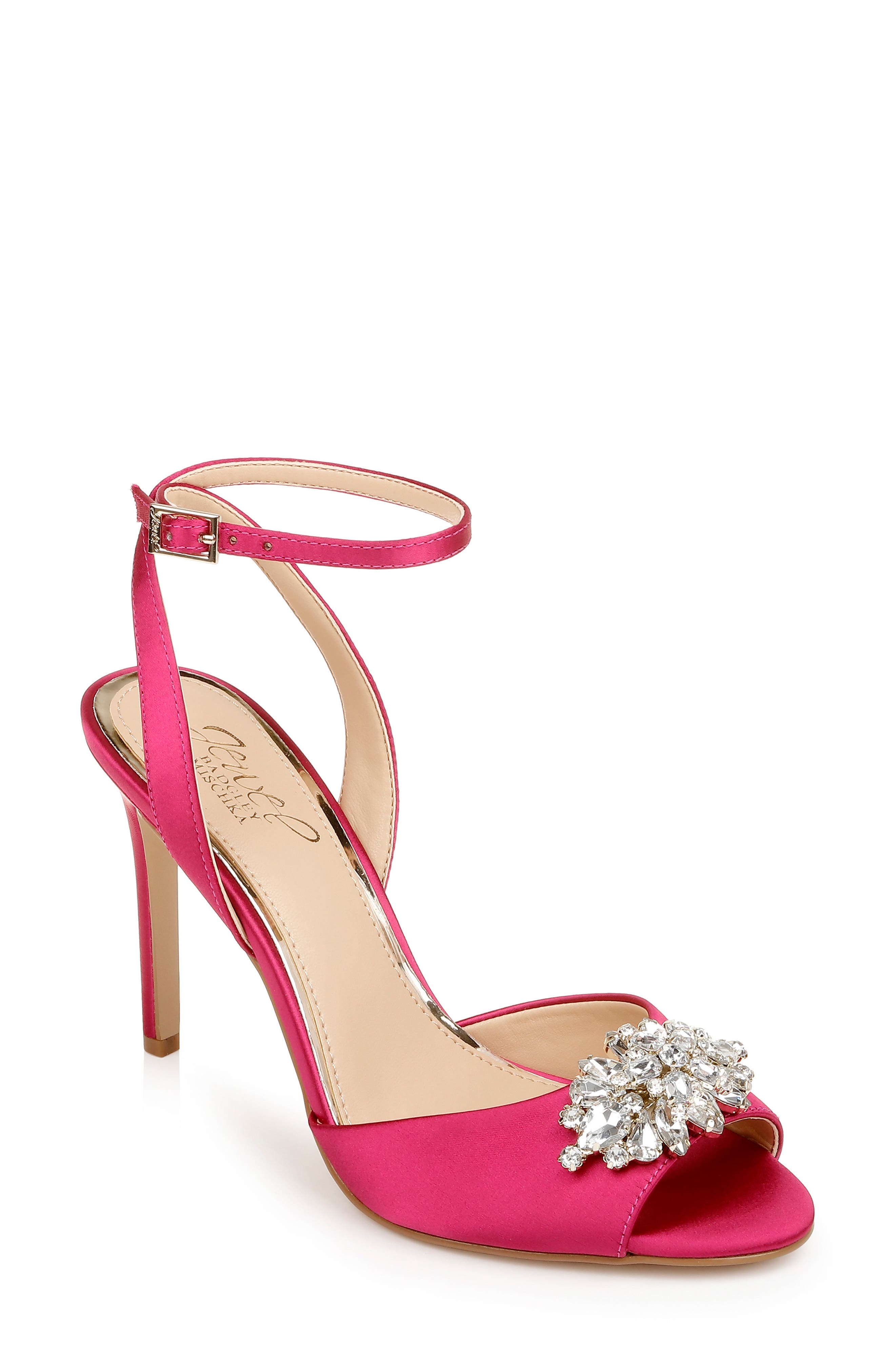 Jessa Sandal, Main, color, HOT PINK