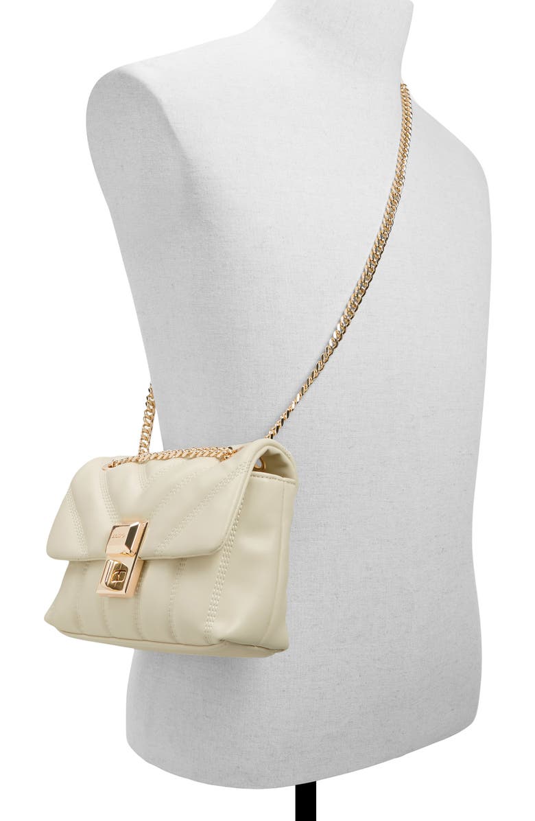 ALDO Rhilii Quilted Faux Leather Crossbody Bag, Alternate, color,