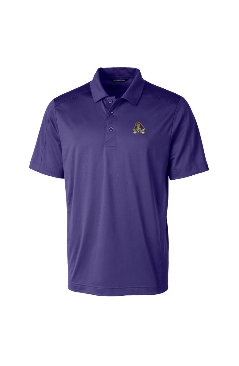 Cutter & Buck Men's Cutter & Buck Purple ECU Pirates Big & Tall Prospect Textured Stretch Polo, Alternate, color, Purple