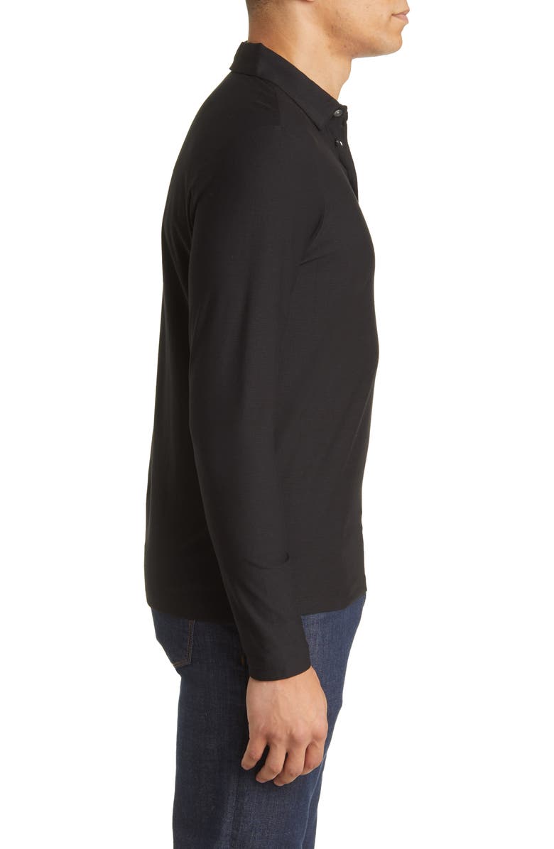 Robert Barakett Hickman Long Sleeve Polo, Alternate, color, 