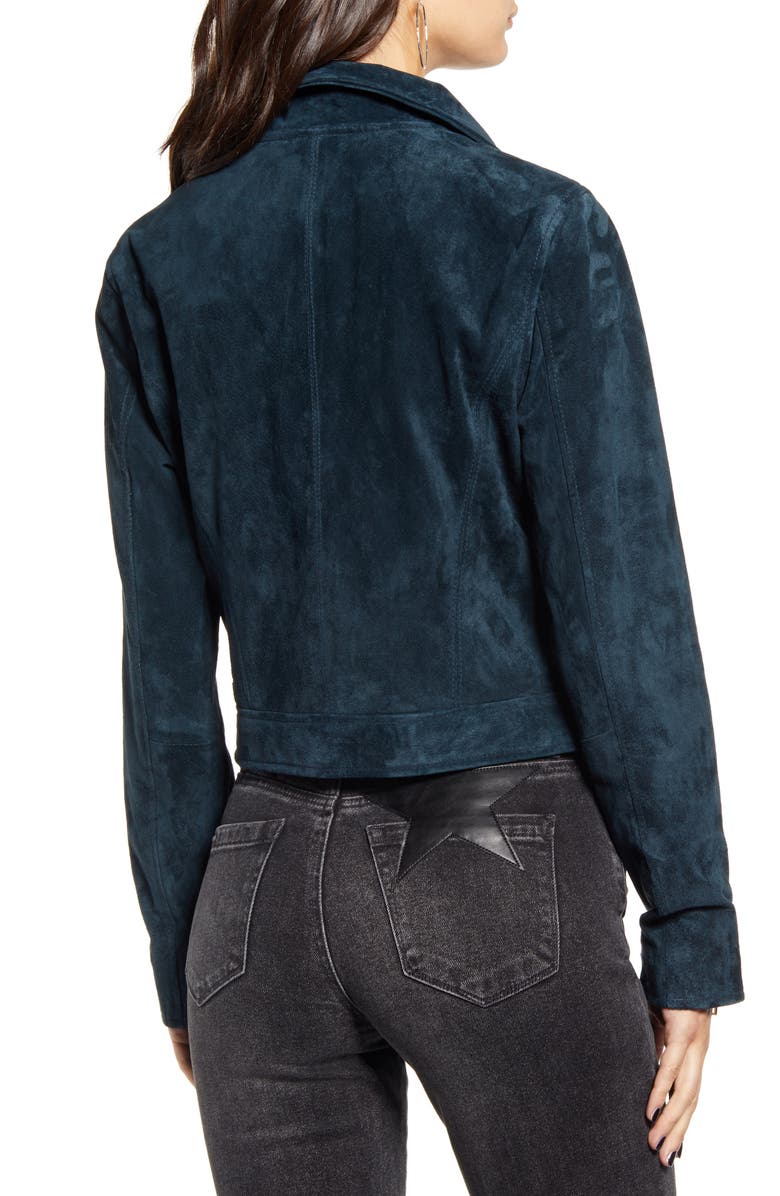 BLANKNYC Suede Moto Jacket, Alternate, color, 