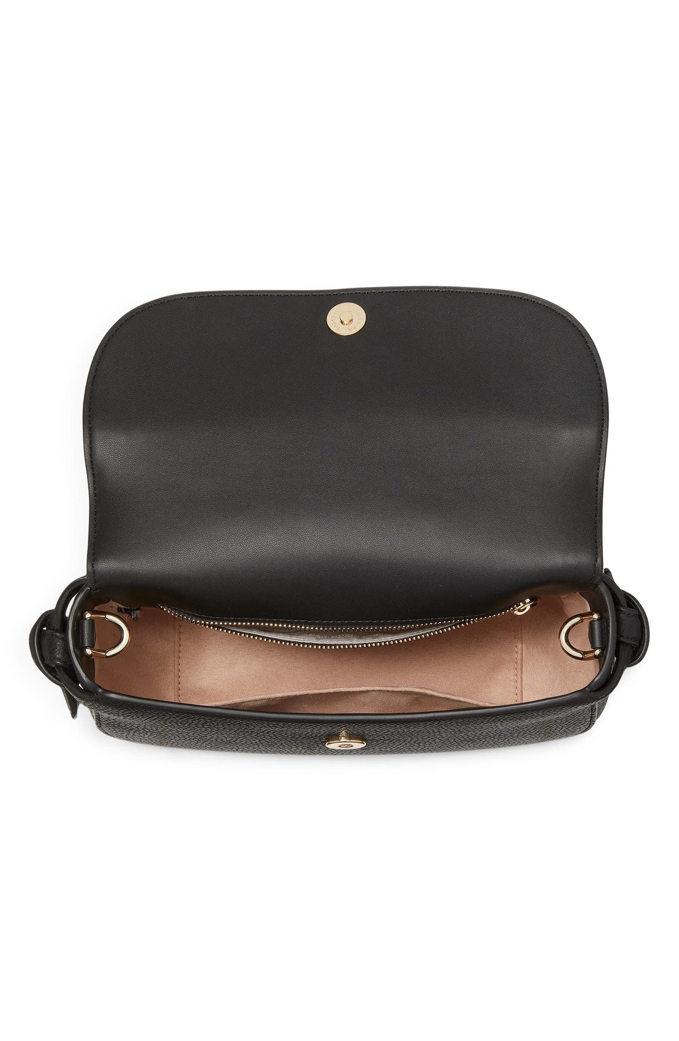 Kate Spade New York knott pebbled leather convertible crossbody bag, Alternate, color, 