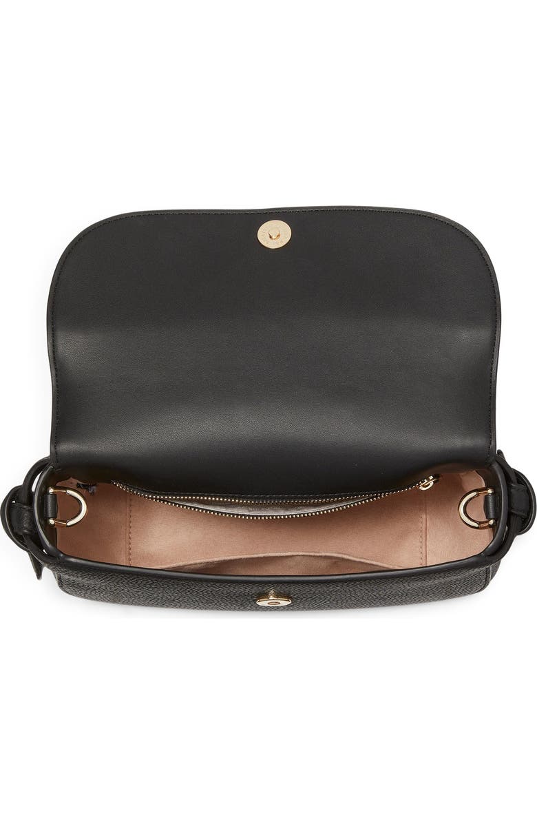 Kate Spade New York knott pebbled leather convertible crossbody bag, Alternate, color,