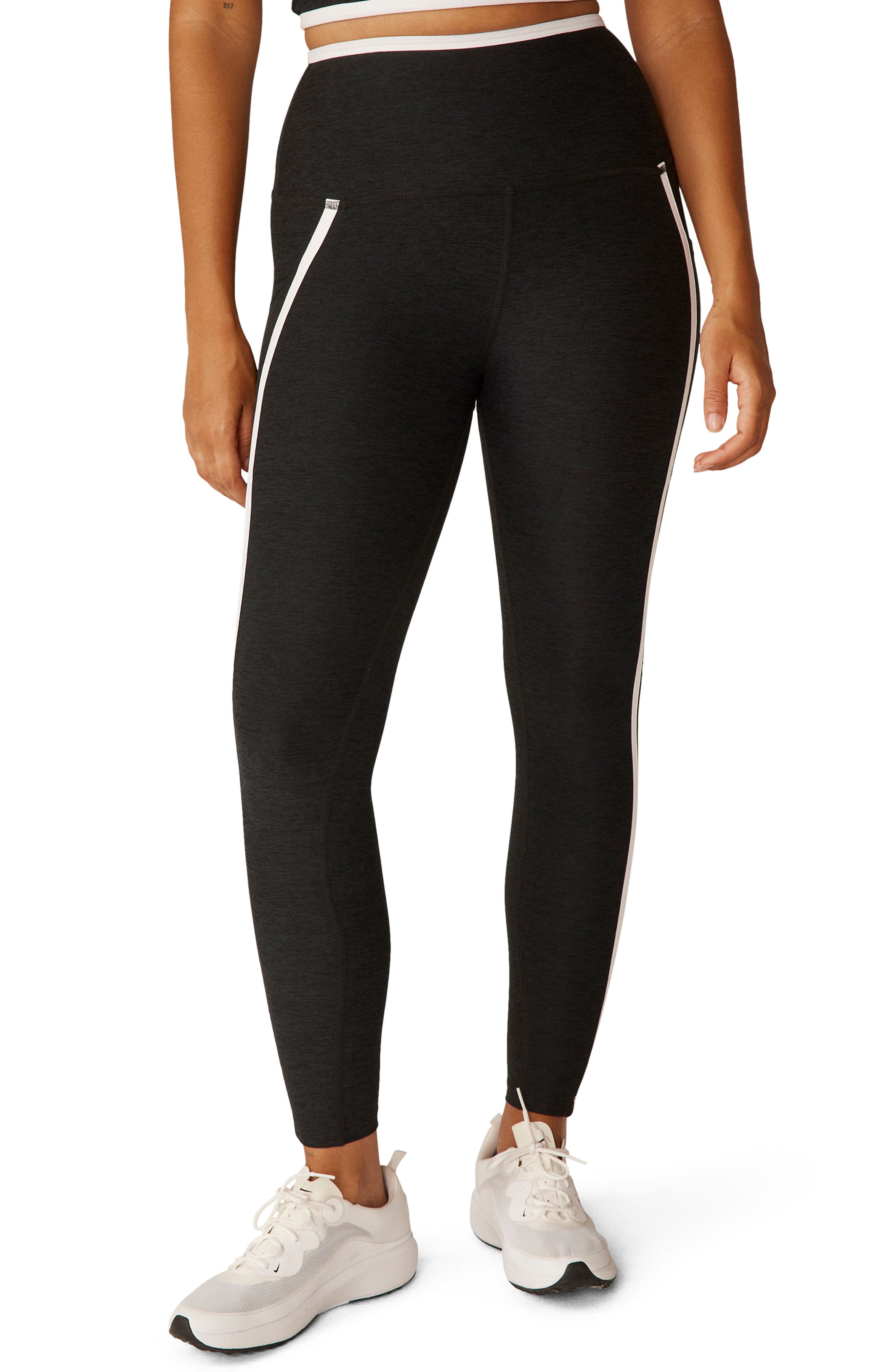 Beyond Yoga Out of Pocket Side Stripe High Waist Pocket Leggings
