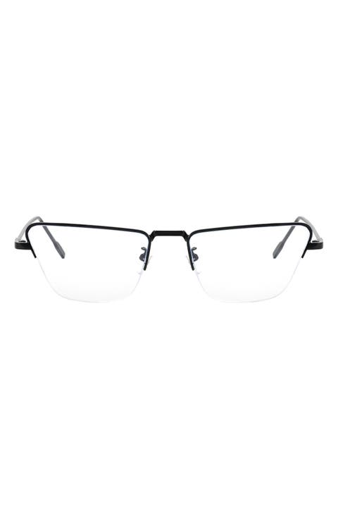 Aston 57mm Cat Eye Blue Light Blocking Glasses