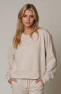 LEISURE LAB Womens Cotton Lounge Crew