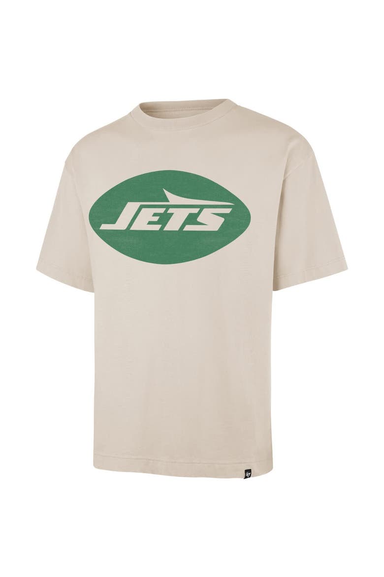 Men's '47 Tan New York Jets Bouldering Imprint Ravine Foundation T-Shirt, Alternate, color, Tan