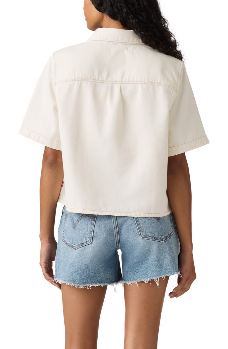 Levi's Logan Short Sleeve Denim Snap-Up Shirt, Alternate, color, Truth Slip