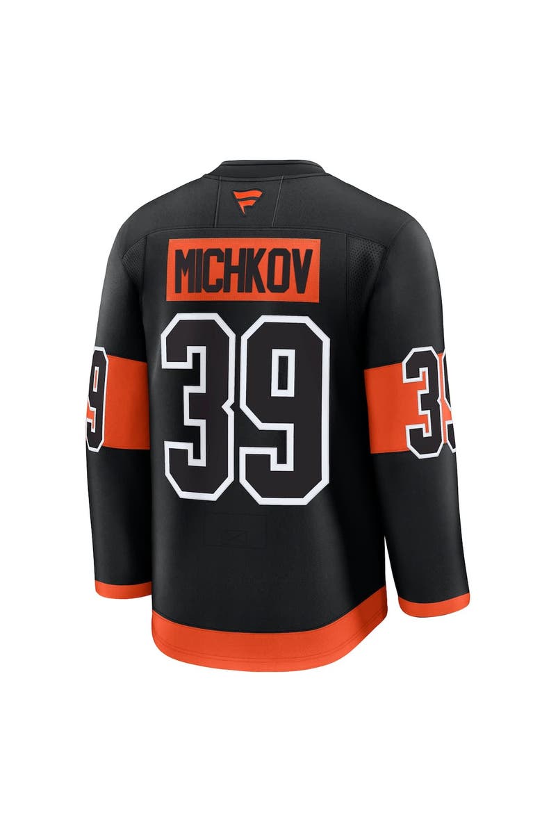 FANATICS Men's Fanatics Matvei Michkov Black Philadelphia Flyers Alternate Premium Jersey, Alternate, color, Black