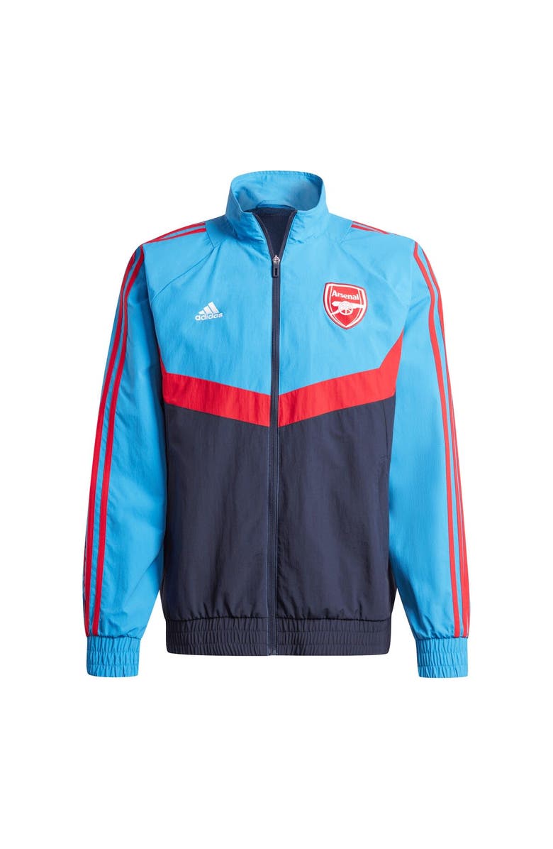 adidas Men's adidas Blue Arsenal 2023/24 Urban Purist Full-Zip Woven Track Top, Alternate, color,