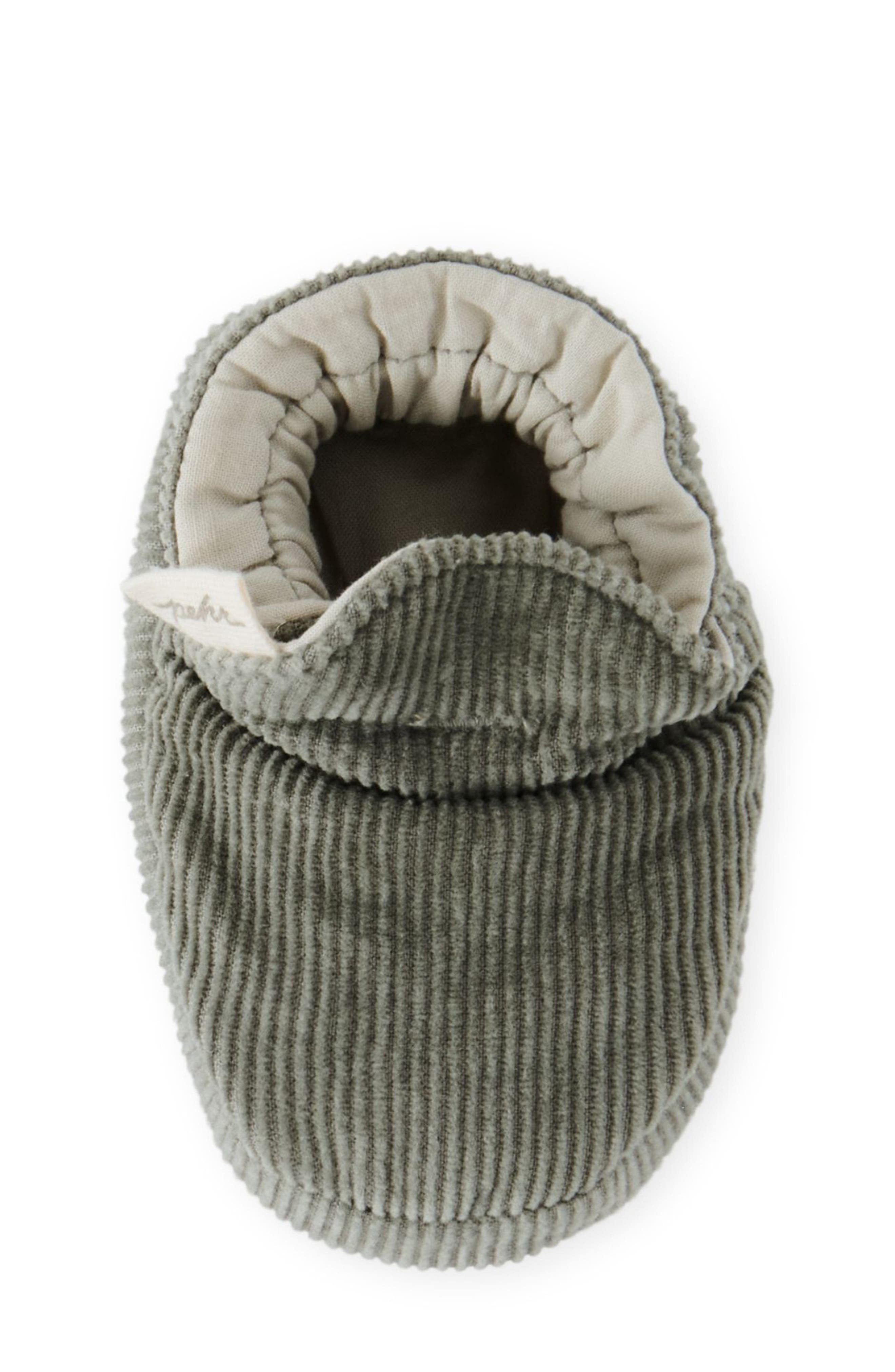 Organic Cotton Corduroy Bootie, Alternate, color, SAGE