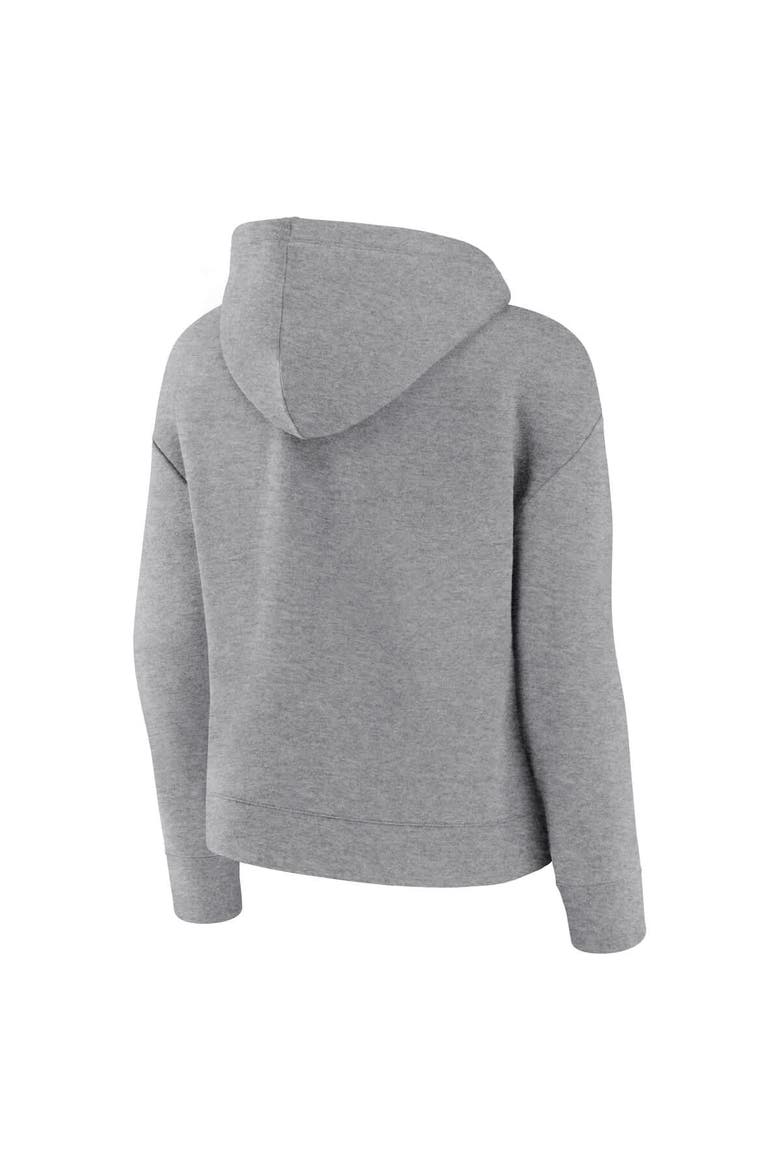 Women's Fanatics Heather Gray Washington Capitals Script Favorite Pullover Hoodie, Alternate, color, Heather Gray
