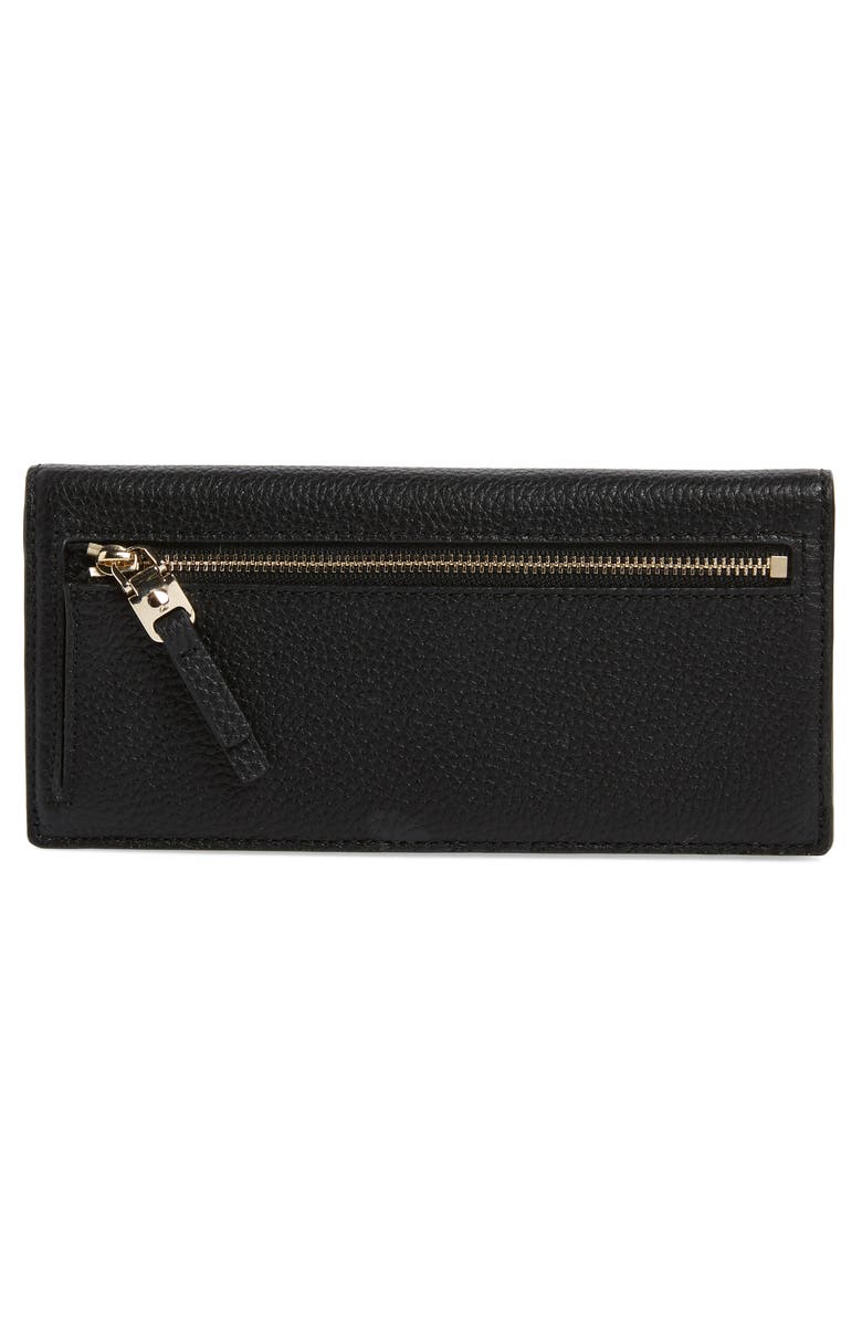 Kate Spade New York polly leather bifold wallet, Alternate, color, 