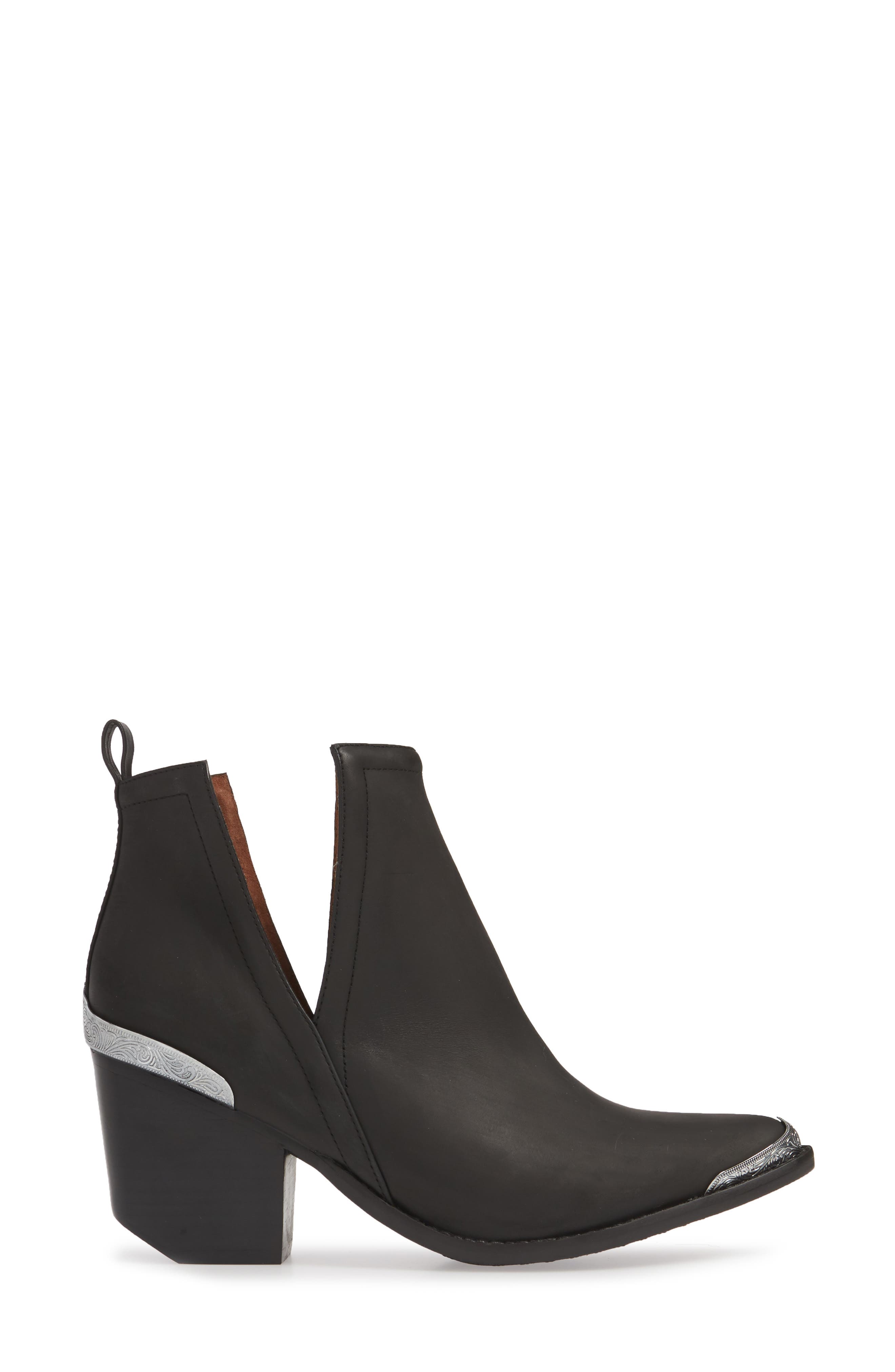 Jeffrey Campbell Cromwell Cutout Western Boot, Alternate, color, 