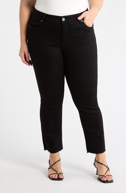 Nikki Mid Rise Ankle Jeans (Plus)