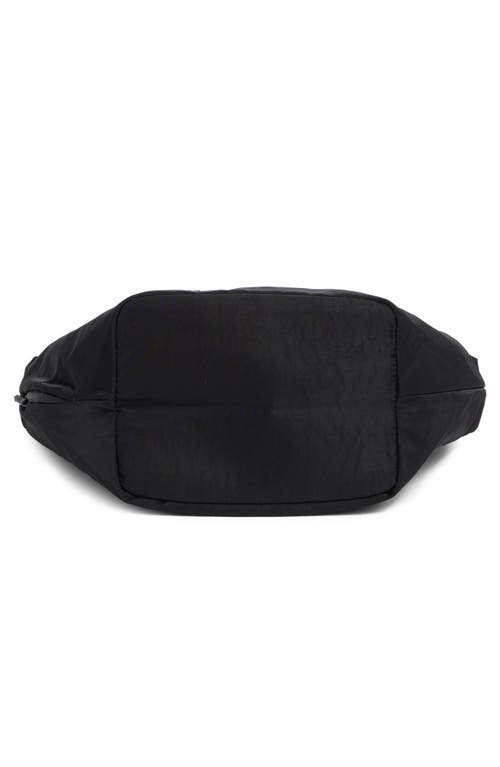 Beis Béis The Crescent Catchall Crossbody Bag In Black