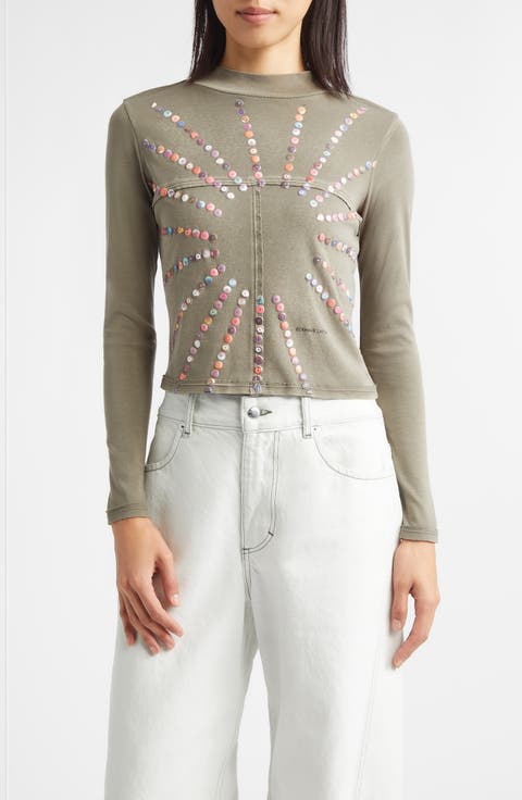 Lapped Appliqué Cotton Baby Tee