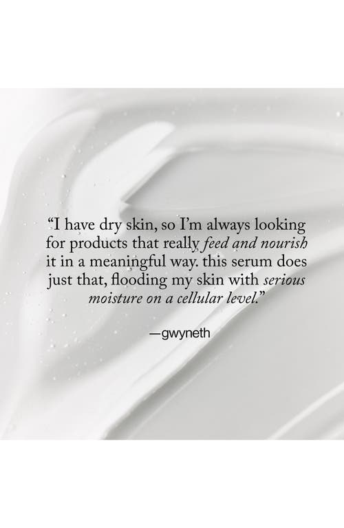 Goop Exosome Hydration Therapy Serum In Transparent