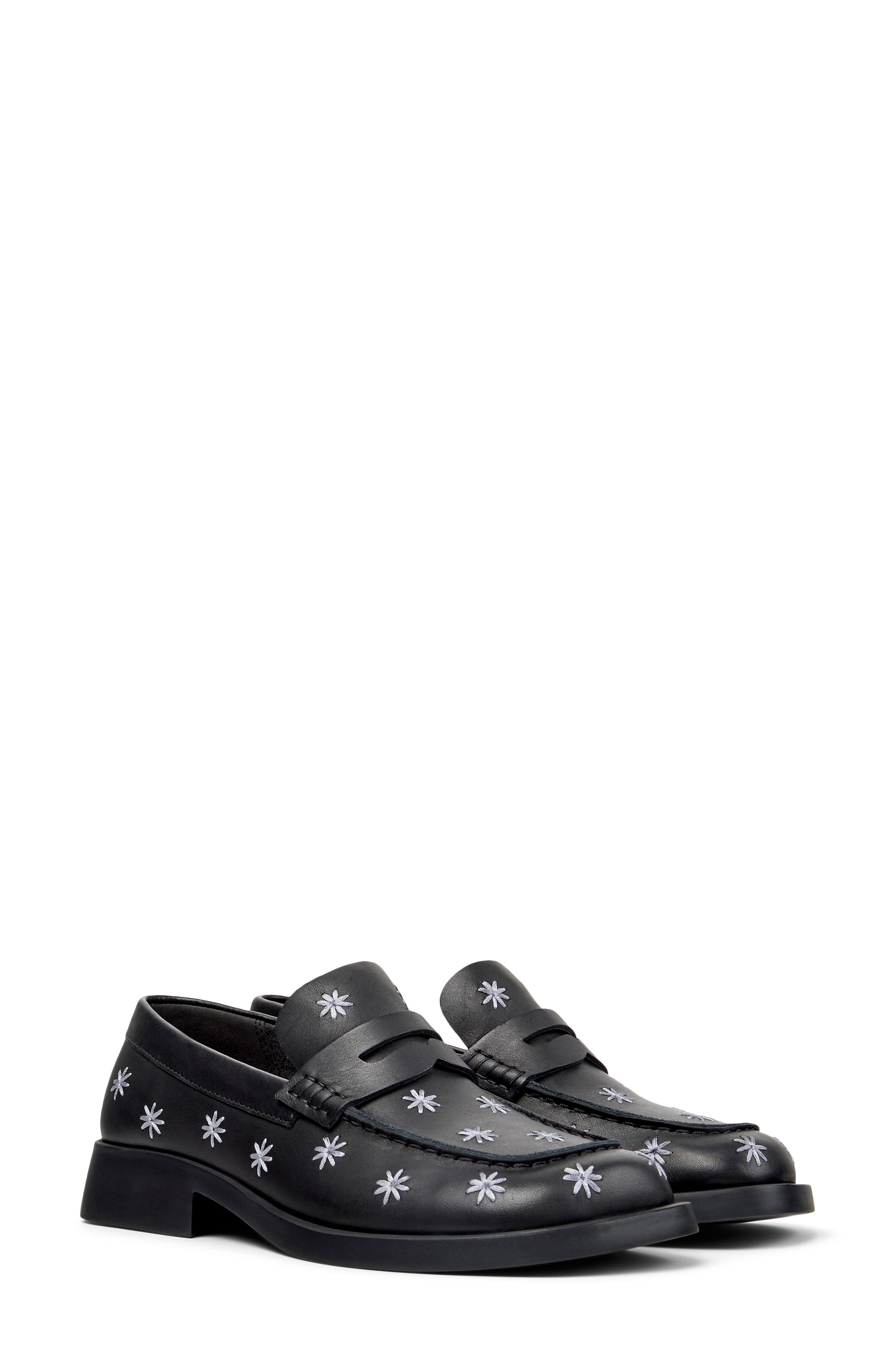 Camper Donna Penny Loafer, Main, color, Black