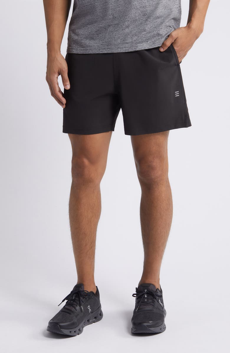 Free Fly Breeze Brief Lined Active Shorts, Main, color, Black