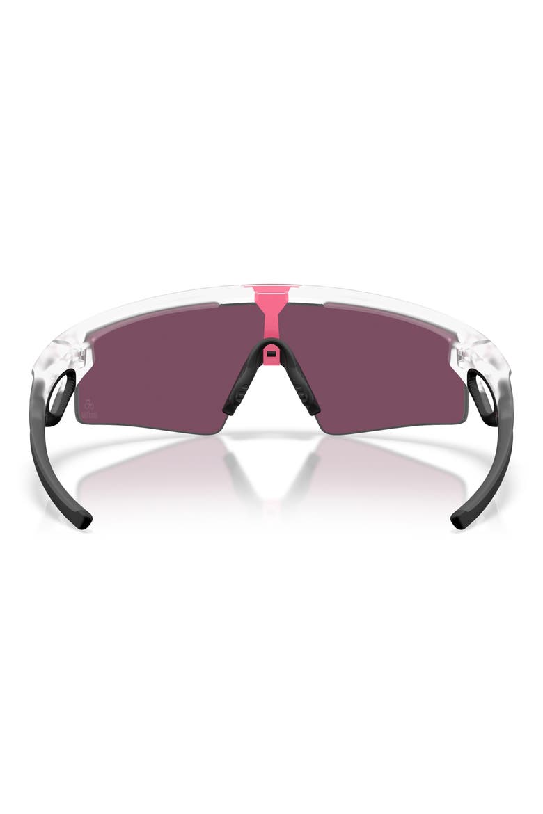 Gender Inclusive Sphaera Strike 37mm Rectangle Sunglasses, Alternate, color, GDI MATTE CLEAR / PRIZM