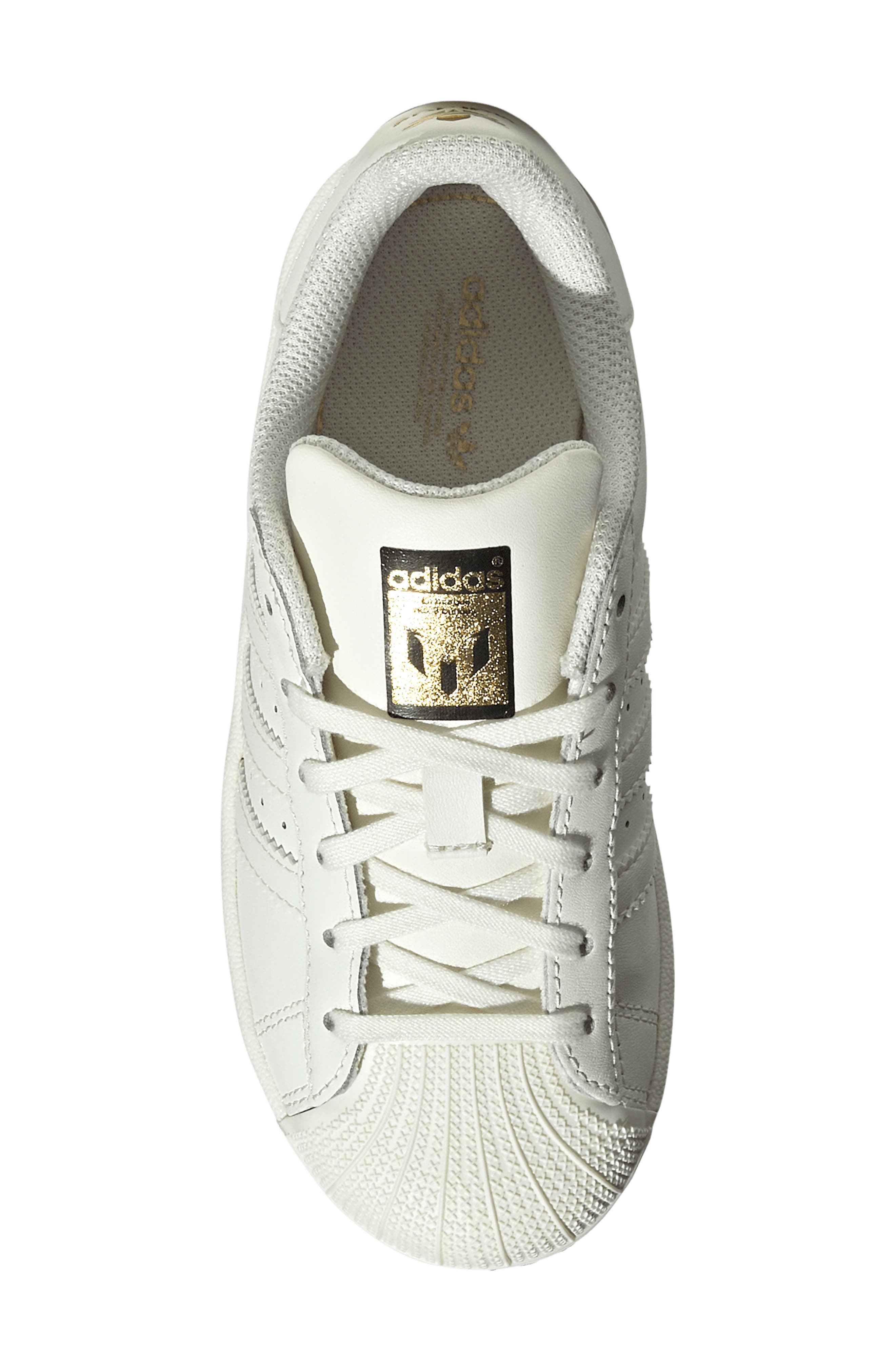 Kids' Handball Spezial Sneaker, Alternate, color, IVORY/ GOLD METALLIC