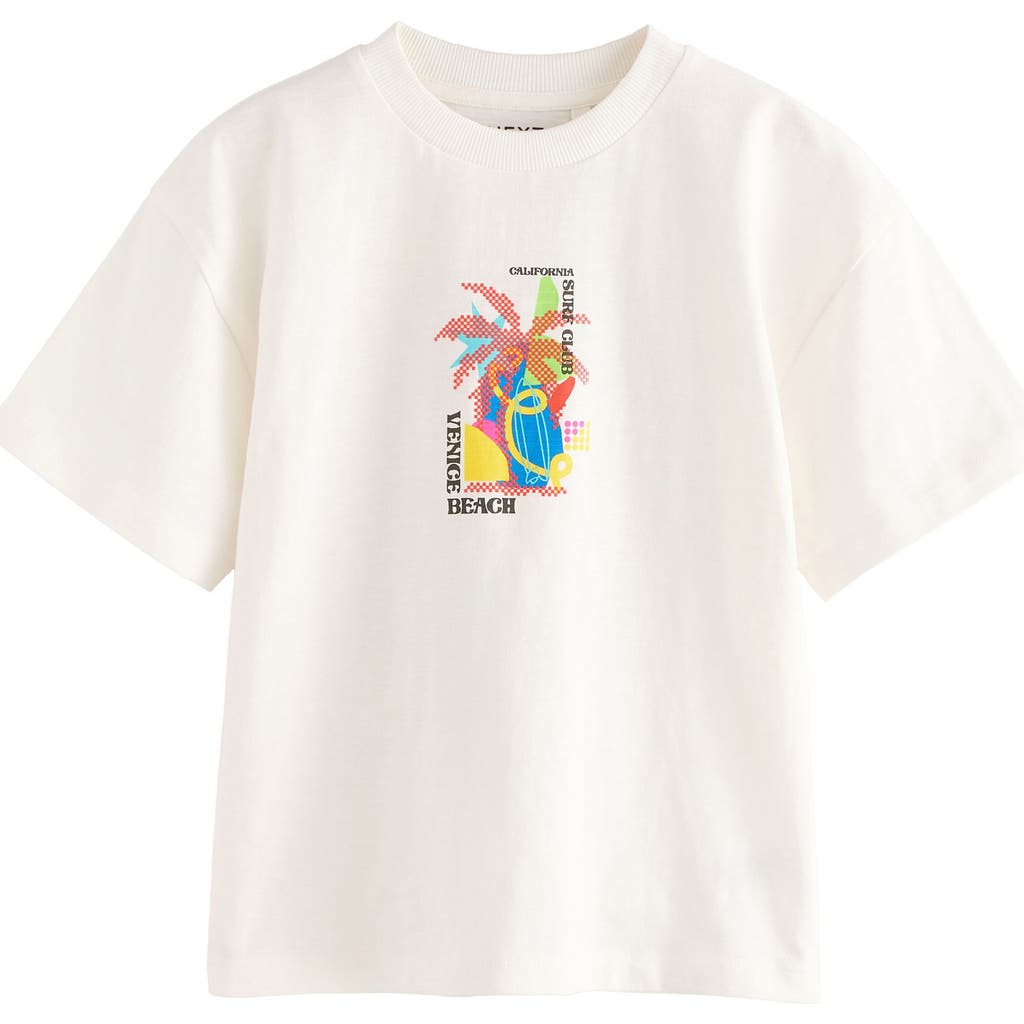 Next Kids' Venice Beach Cotton Graphic T-shirt