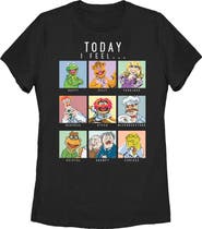 The Muppets Women's The Muppets Mood Chart  Graphic T-Shirt