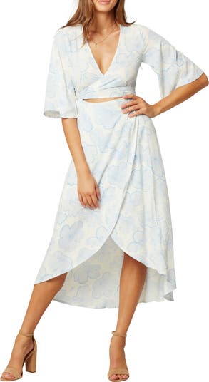 LSPACE L Space Kellen Faux Wrap Cover-Up Dress | Nordstrom