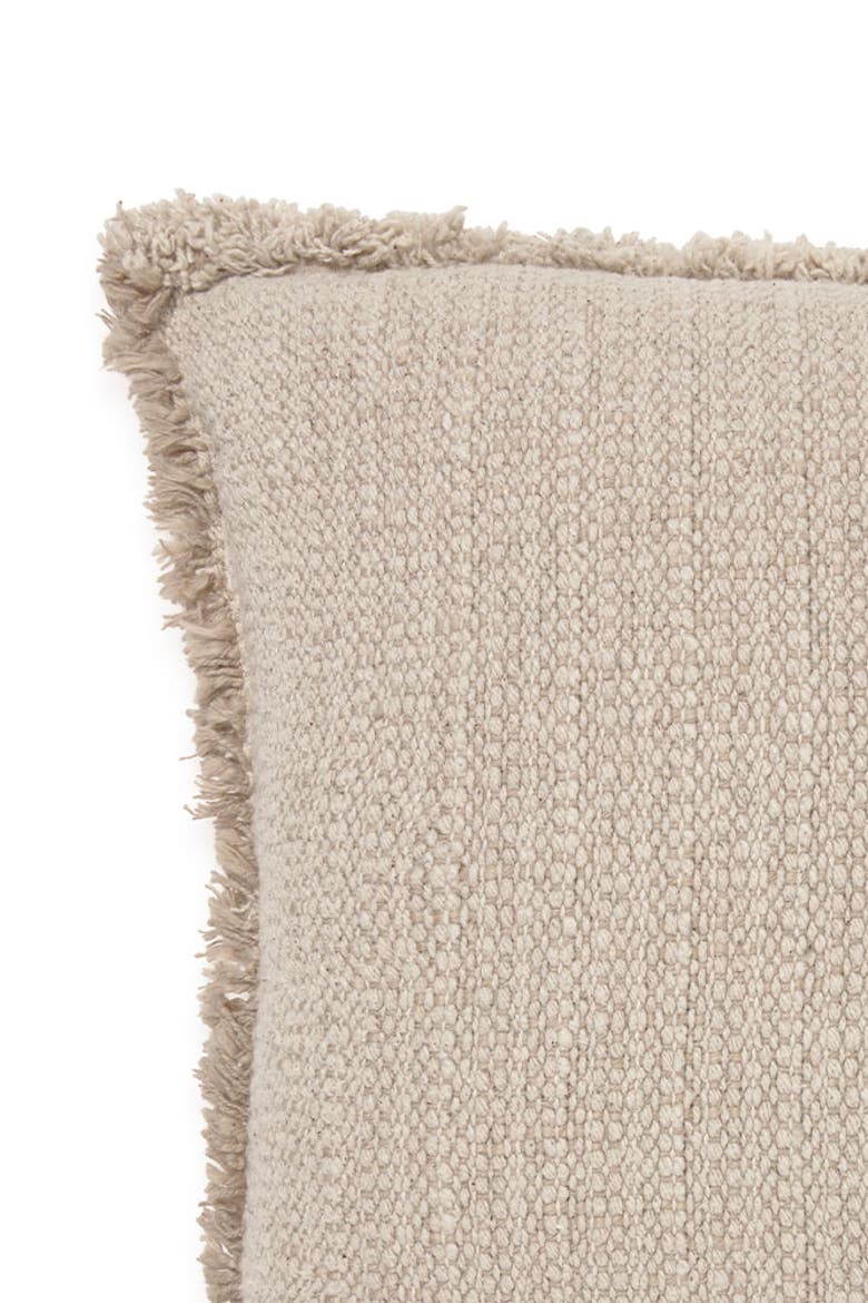 Handloom Rectangular Cushion, Alternate, color, Natural and Beige