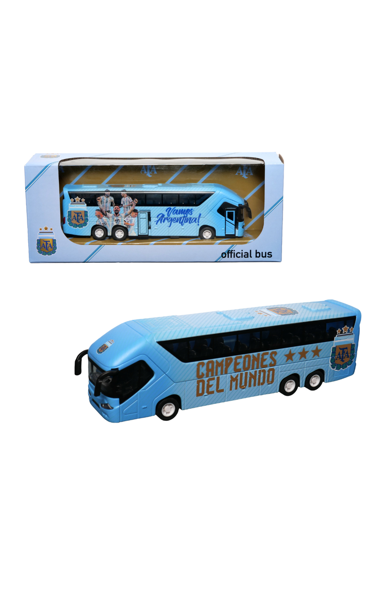 Banbo Toys Soccer Tour Bus Argentina AFA, Main, color, Blue