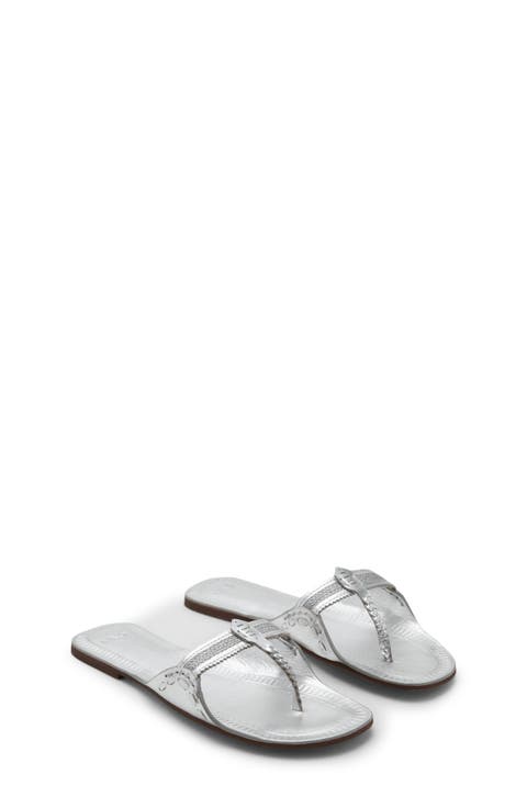 Metallic Flip Flop