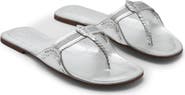 MANGO Metallic Flip Flop
