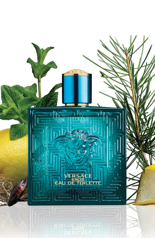 Versace Eros Eau De Toilette 3-piece Gift Set $161 Value In No Color