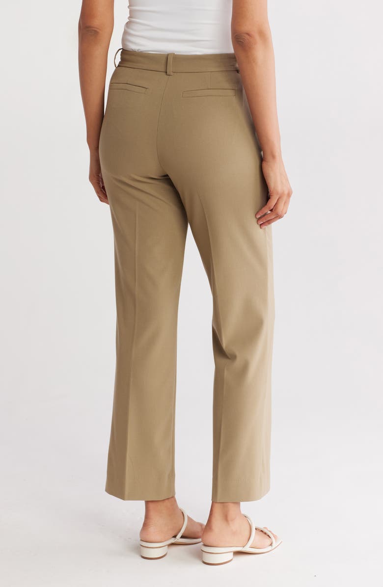 NORDSTROM RACK Straight Leg Pants, Alternate, color, Olive Covert