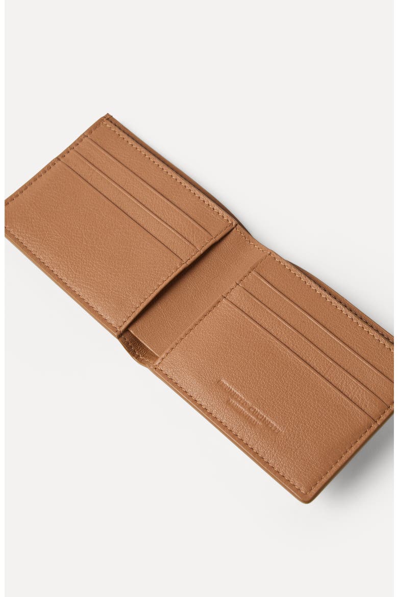 Nubuck wallet, Alternate, color, Cognac