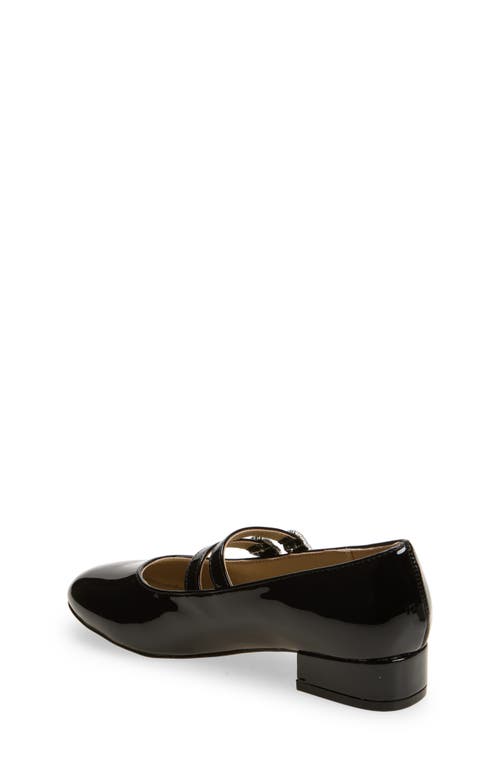 Nordstrom Kids' Rebecka Double Buckle Mary Jane Pump In Black